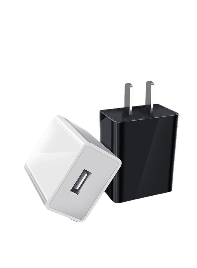 5v2a Variable Light Charger 5v1a Power Adapter Mobile Phone Usb Charger Turn Light Charging Headband Indicator Light-Color:Big M White 5V1A Variable Lamp - Image 5