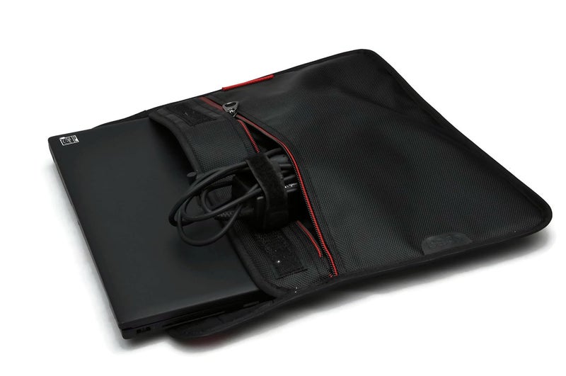 Saco Soft Durable Pouch for Micromax Canvas Laptab LT666 10.1-inch Touchscreen Laptop (Red) - Image 4