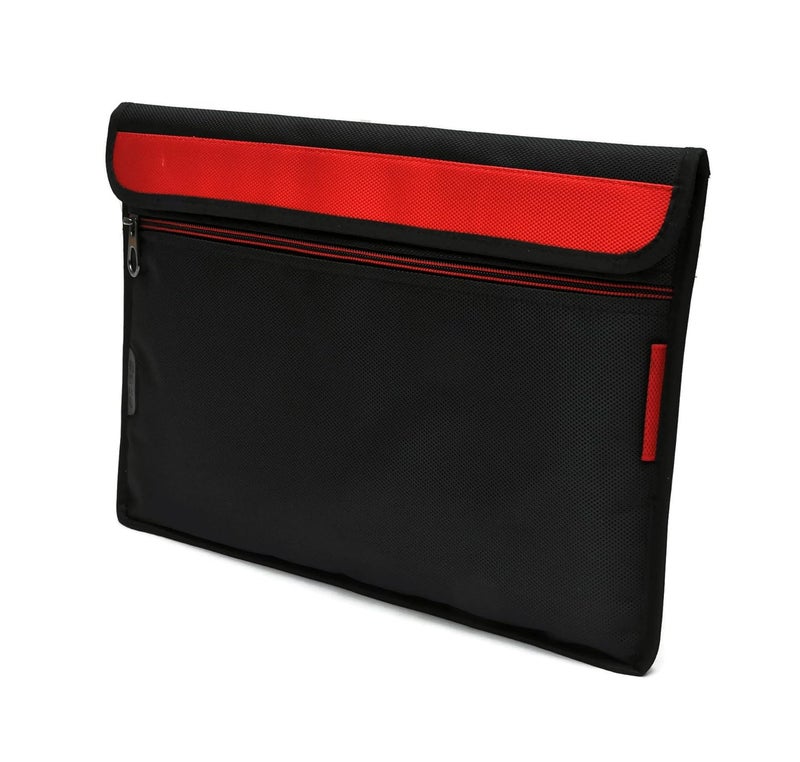 Saco Soft Durable Pouch for Micromax Canvas Laptab LT666 10.1-inch Touchscreen Laptop (Red) - Image 1