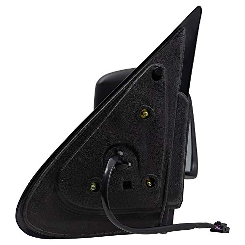 Brock Replacement Passenger Side Power Mirror Paint to Match Black with Heat, Signal, Memory, Puddle Light and Power Folding Compatible with 2005-2006 Expedition & 2003-2006 Navigator - Image 4