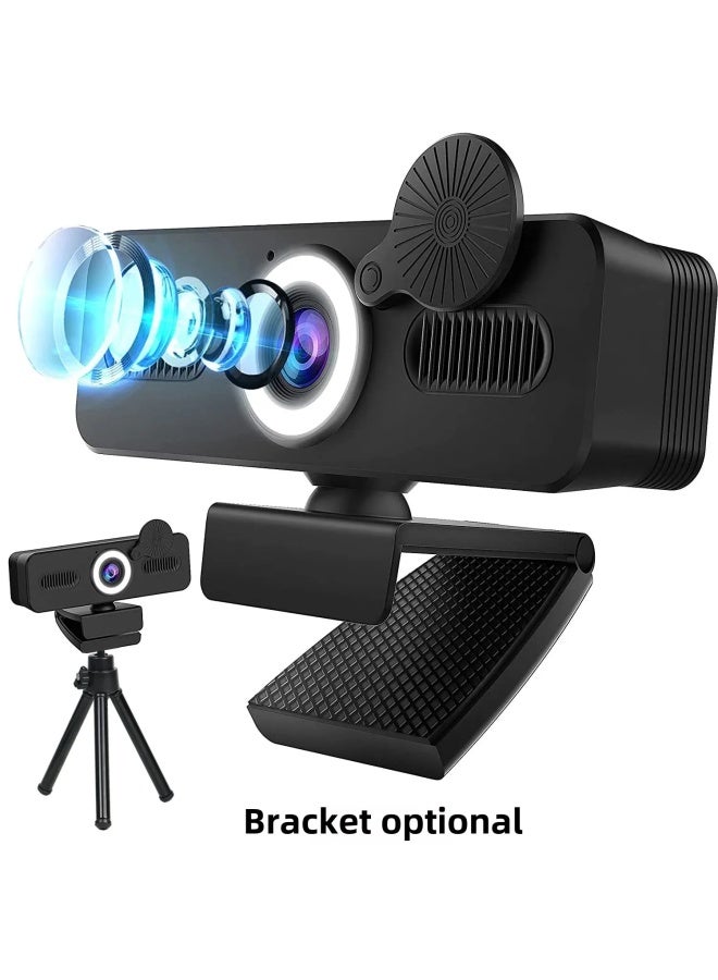 2K Computer Webcam Home Use Desktop Lecture Microphone External Notebook USB With Microphone External Photography Camera-Color:【C15】 - Image 4