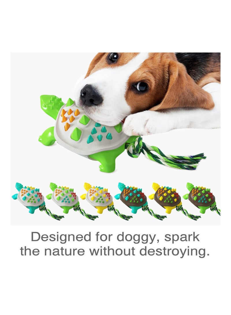 Y&D Dog Chew Toys, KASTWAVE Toothbrush Stick Teeth Cleaning Brush Dental for Small Medium Large Dog, Rubber Squeaky Toys Aggressive Chewers Interactive Training - Image 4