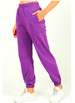 VENTIUP Women Sweatpants Purple  - Image 3