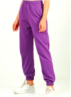 VENTIUP Women Sweatpants Purple  - Image 2