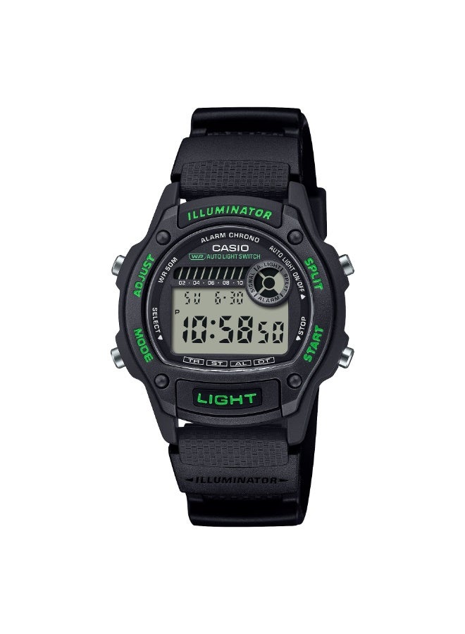 Casio Digital Unisex Watch W-220H-1A3VDF - Image 1