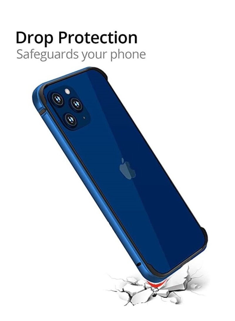 Y&D IPhone 13 Case Anodized Aluminum Bumper Supports Mag-Safe Wireless Charging Edge Armor Protective Minimal Designed For IPhone 13/13 Pro (6.1-Inch)  - Image 3