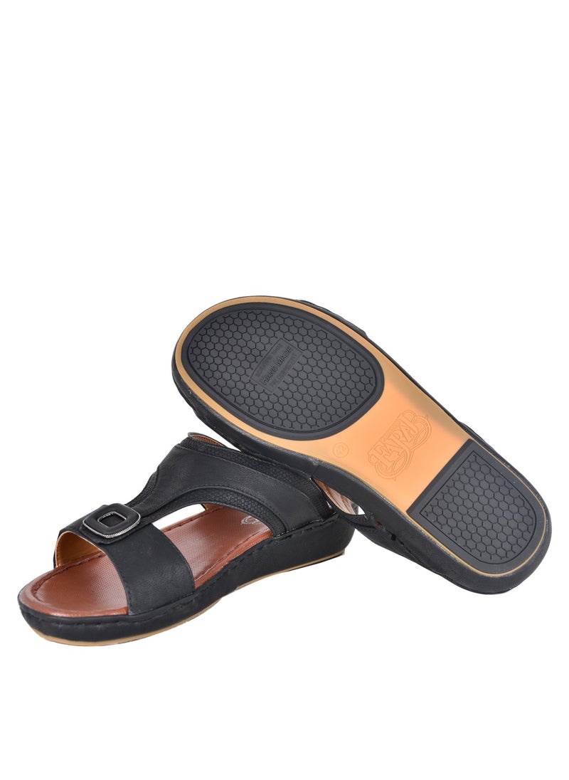Faraj Fashion - Mens Arabic Sandals - Image 1