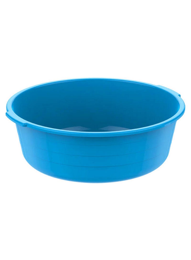 Cosmoplast Premium Heavy Duty Multi-Purpose Round Plastic Basin Assorted Colors 14 Inch - Image 2