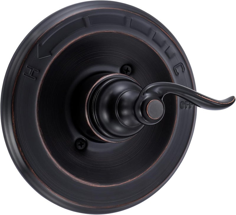 LOWCUS Pressure-Balancing Valve Trim Replacement for Delta BT14096-OB Windemere 14 Series, Oil Rubbed Bronze - Image 1