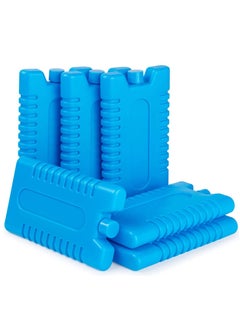 Freezer Blocks, Freeze Boards, Ice Packs Reusable, Keep Foods & drinks cooler Suitable for Picnics, Cooler bags and Cool Boxes Pack of 6