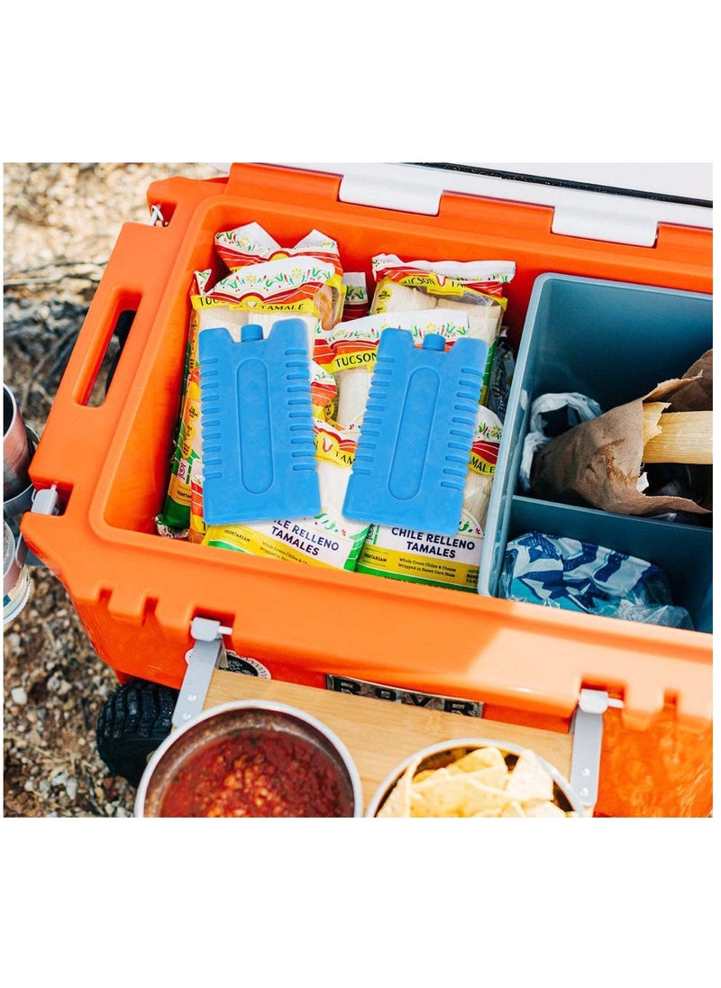 KASTWAVE - Freezer Blocks, Freeze Boards, Ice Packs Reusable, Keep Foods & drinks cooler Suitable for Picnics, Cooler bags and Cool Boxes Pack of 6 - Image 1