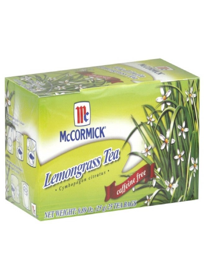 McCormick Mexican, Lemon Grass, 25-Count (Pack of 6)