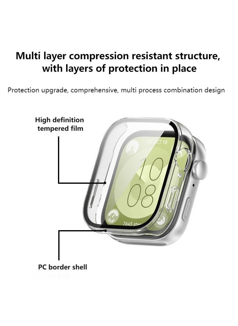 HW Huawei Watch Fit 3 Shell Film Integrated Screen Protection Cover  - Image 3