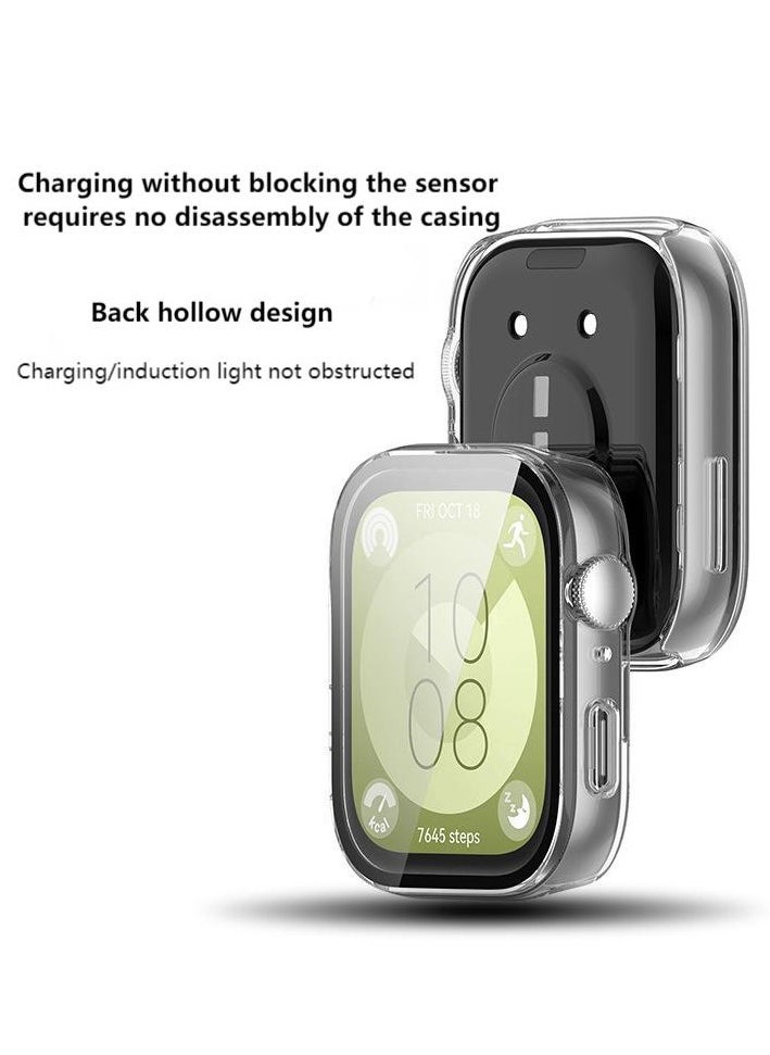 HW Huawei Watch Fit 3 Shell Film Integrated Screen Protection Cover  - Image 4