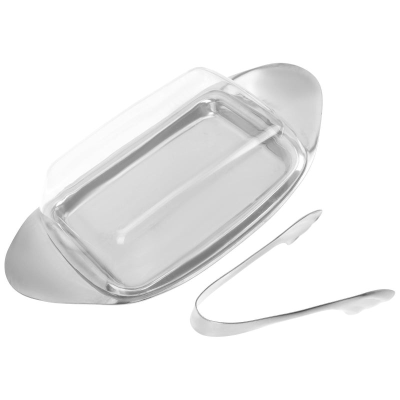 Food Grade Stainless Steel Butter Plate With Lid For Freshness - Image 2