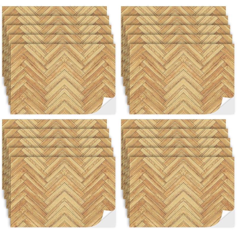 Flutesan 12 Pcs Miniature Dollhouse Wallpaper and Flooring Peel and Stick Mini DIY Self Adhesive Dollhouse Accessories 827 x 1169 Inch Twill - Image 3