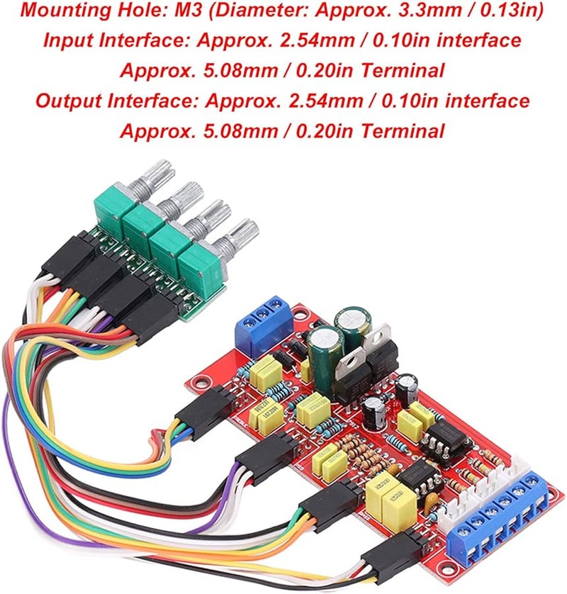 NE5532 Preamplifier Board With Treble Midrange Bass Tone Control Stable Performance - Image 4