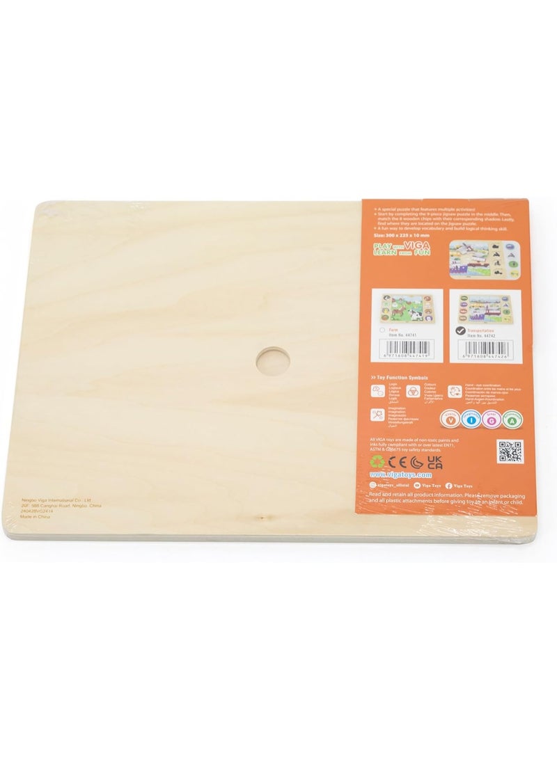 Viga 44742 Transport Find and Match Puzzle Set - Image 5