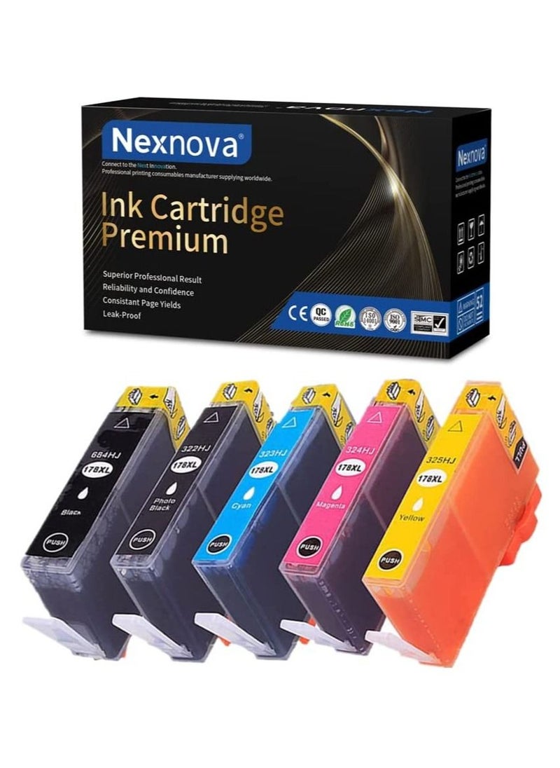 ink 178XL for HP High Yield (5-Pack) 178 XL Ink Cartridge for HP Photosmart - pzsku/Z72B9D0EB285801ABA817Z/45/_/1677333273/fb8f0205-afbd-496a-96f9-4613c97a8eb1