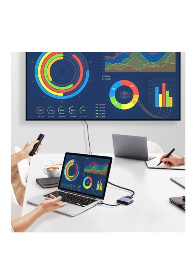 يو جرين CM449 USB - HDMI 1.3 (1920x1080 60Hz), VGA 1.2 (1920x1080 60Hz) adapter - Image 4