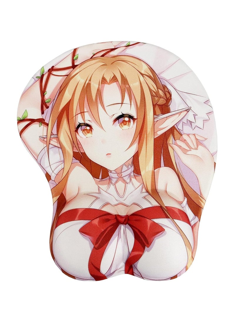 General - Anime Sword & Sworcery Mouse Pad with Wrist RestMouse Pad with Non-Slip Base - Image 1
