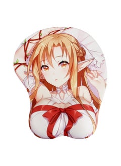 Anime Sword & Sworcery Mouse Pad with Wrist RestMouse Pad with Non-Slip Base