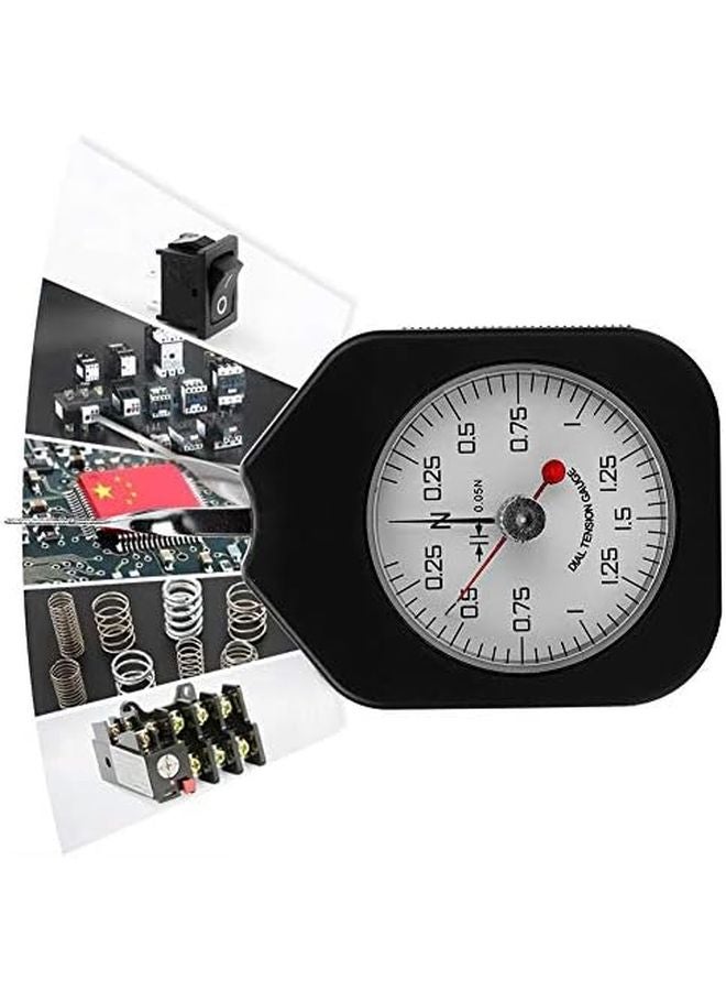SZN 1 5 2 مقياس التوتر السطحي البلاستيكي بمؤشر مزدوج وقرص مزدوج القياس لأداة قياس قوة الشد - Image 5