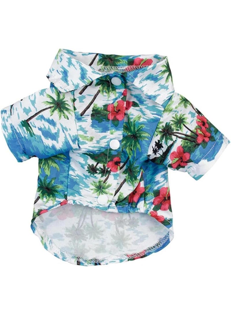 GGOOT Hawaii Summer Dogs T Shirt For French Bulldog Chihuahua Clothes For Small Dogs Puppy Vest Yorkie Clothing Cats Pet Products - Image 1