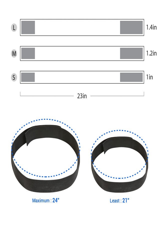 STUDIO LIMITED Lace Wig Melting Edge Band, 3 Pcs Non-Slip Adjustable Elastic Band for Lace Wigs Baby Hair Custom Fit with Velcro Comfortable Soft Long-Lasting Hold Reusable Washable (3 Pcs) - Image 2