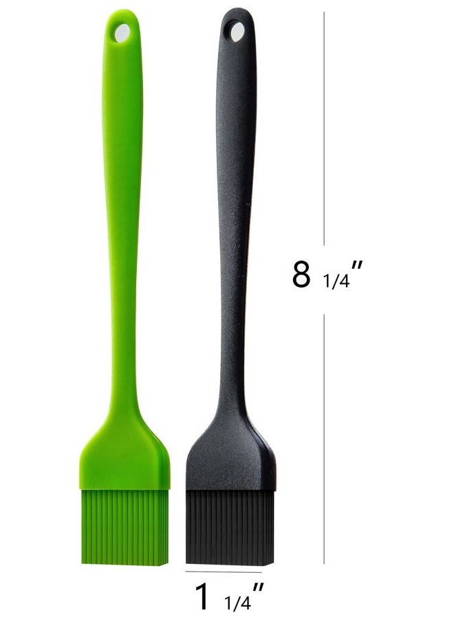 Ortarco Silicone Pastry Brush for Baking Cooking Basting Brush Heat Resistant for BBQ Grill Food Brush Spread Oil Butter Sauce 2 Pack - Image 5