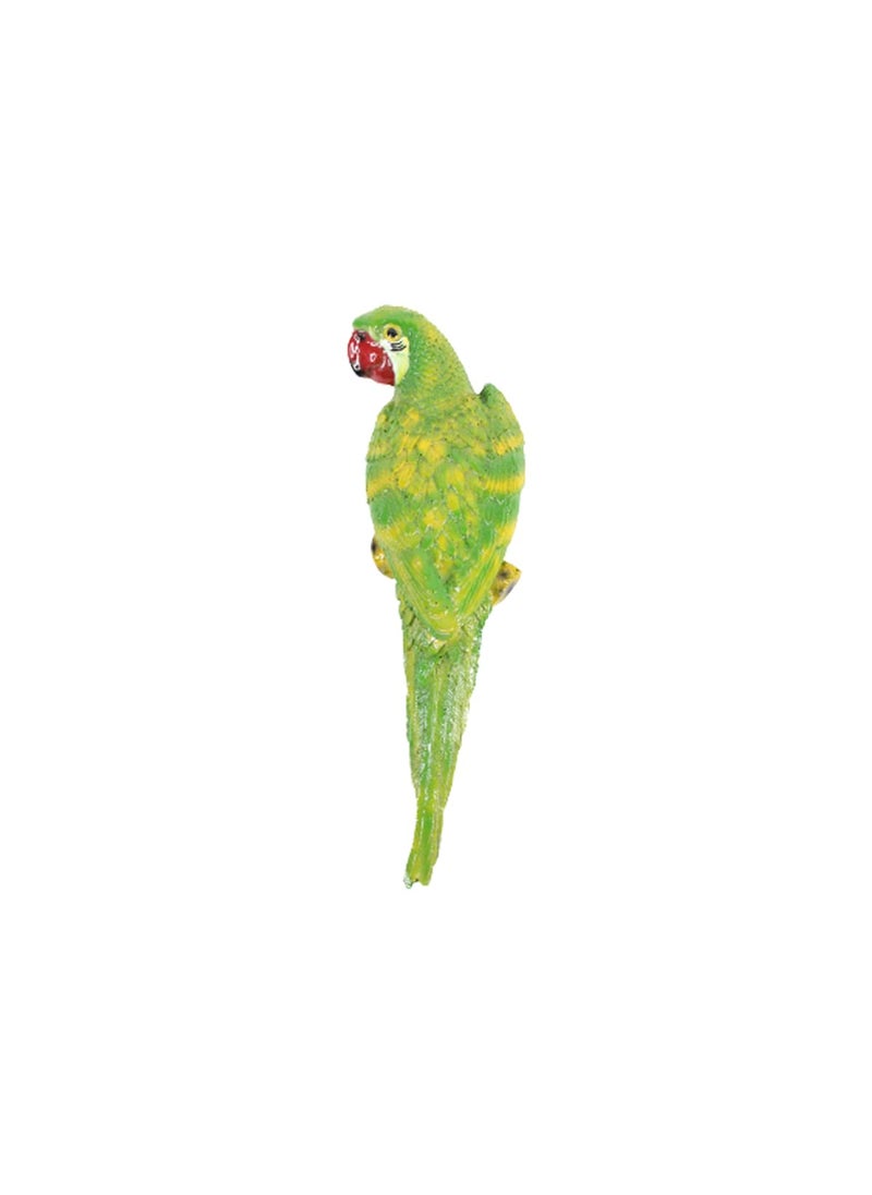 Wonderland - Wonderland Green Wall ParrotGarden décor|Outdoor Décor - Image 1