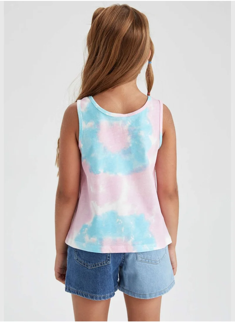 ديفاكتو Regular Fit Batik Print Vest