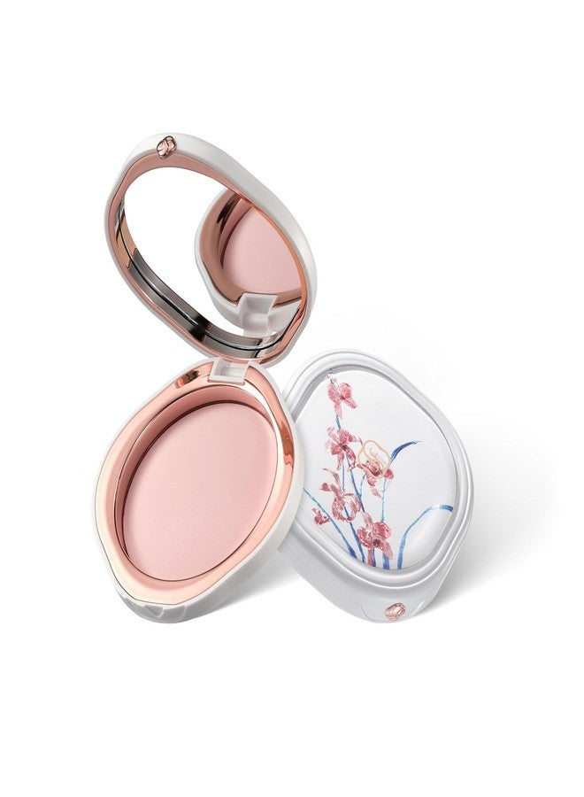 FLORASIS Flawless Jade Breathable Pressed Powder (Ode to Embroidery) (06 Peach, 1 Count) - Image 1