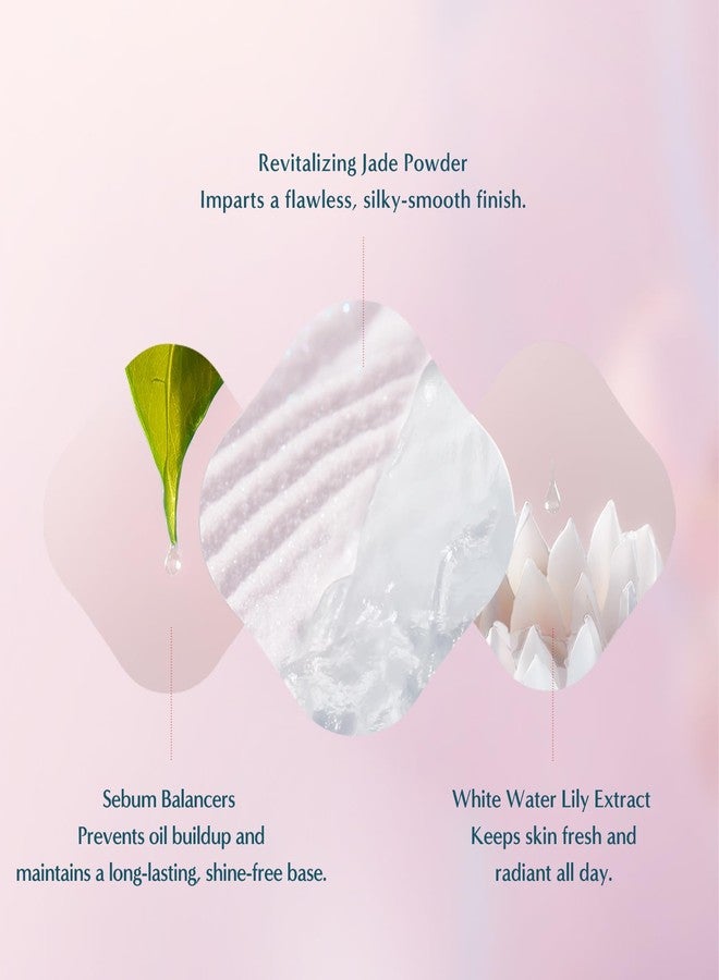 FLORASIS Flawless Jade Breathable Pressed Powder (Ode to Embroidery) (06 Peach, 1 Count) - Image 4