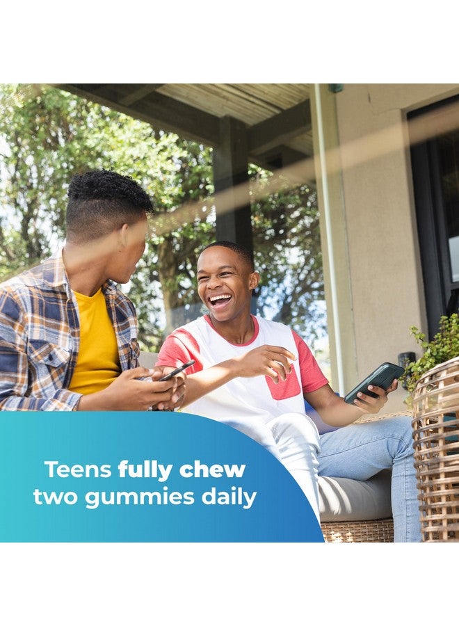 وان-أ-داي حلوى الفيتامينات المتعددة One A Day Teen for Him، حلوى الفيتامينات المتعددة مع فيتامينات A وC وD وE والزنك لدعم صحة المناعة والطاقة البدنية والمزيد، 60 قطعة  - Image 3