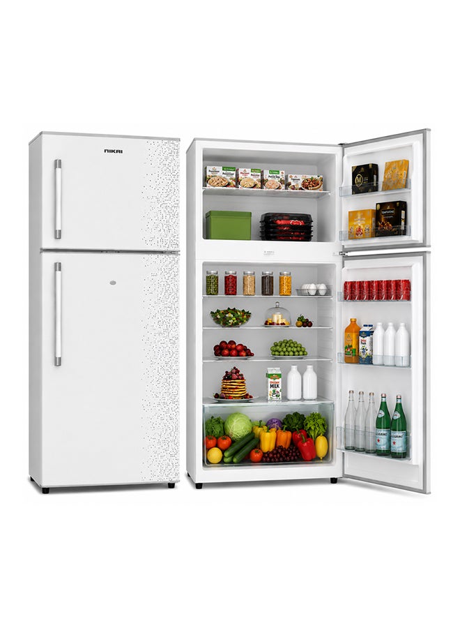 Double Door Refrigerator – Defrost, Energy Efficient, R600a Refrigerant, Silent Operation, Adjustable Thermostat, Lock & Key, Magic Color Finish, Large Capacity Fridge - NRF550DN3M | 2 Year Warranty NRF550DN3M Magic