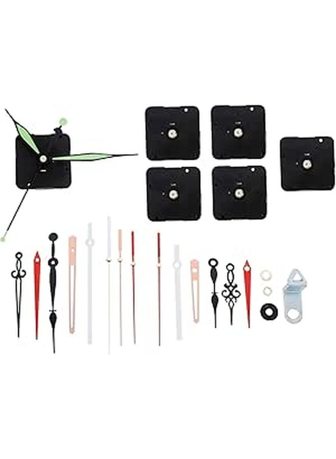 High Torque Clock Movement Kit With 6 Sets Clock Hands For DIY Repair And Replacement - Image 1
