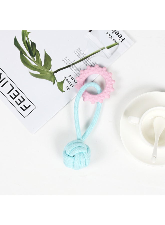 Cotton Rope Pet Toys New Dog Bite Rope Suit Bite-resistant Cotton Rope Ball Cat And Dog Toys Bite Not Rotten
