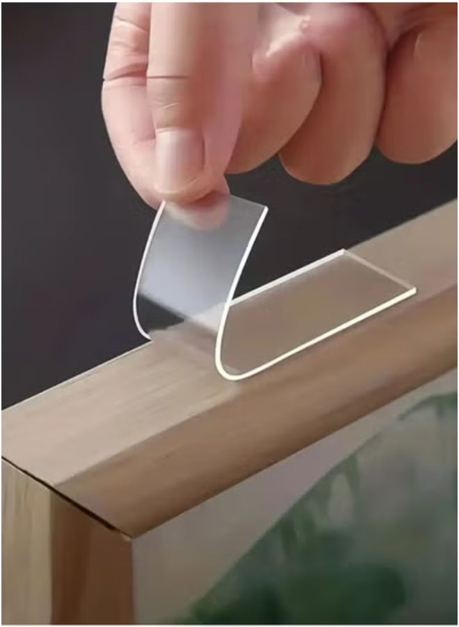 شريط لاصق من الجانبين ومتعدد الوظائف وقابل لاعادة الاستخدام 60 قطعة بلاصق قوي - Image 3