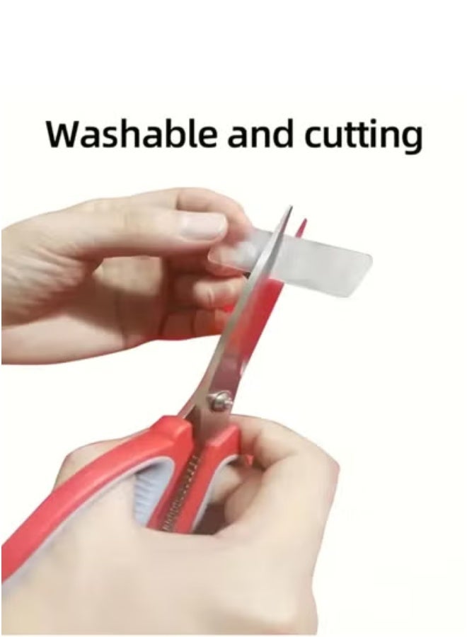 شريط لاصق من الجانبين ومتعدد الوظائف وقابل لاعادة الاستخدام 60 قطعة بلاصق قوي - Image 4