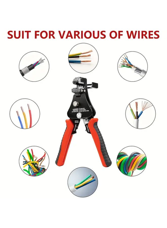 7 Inch Automatic Wire Stripper 3 In 1 Wire Crimping Cutter Plier - Image 4