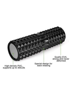 Generic 5 in 1 Yoga Column Massage Stick Combination Set Foam Shaft Fascia Ball Massage Relaxing Roller Yoga Kits  - Image 2