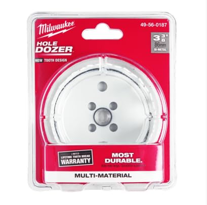 Milwaukee Electric 338 HOLE DOZER HOLE SAW BIMETAL CUPS