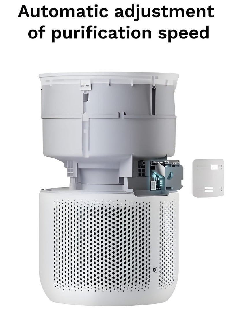 Air Purifier 4 Compact Smart  BHR5860EU – Powerful & Quiet Air Purifier with 99.97% Filtration, Smart App Control, Real-Time Air Quality Monitoring Low Noise & Energy Efficient Design – White AC-M18-SC White