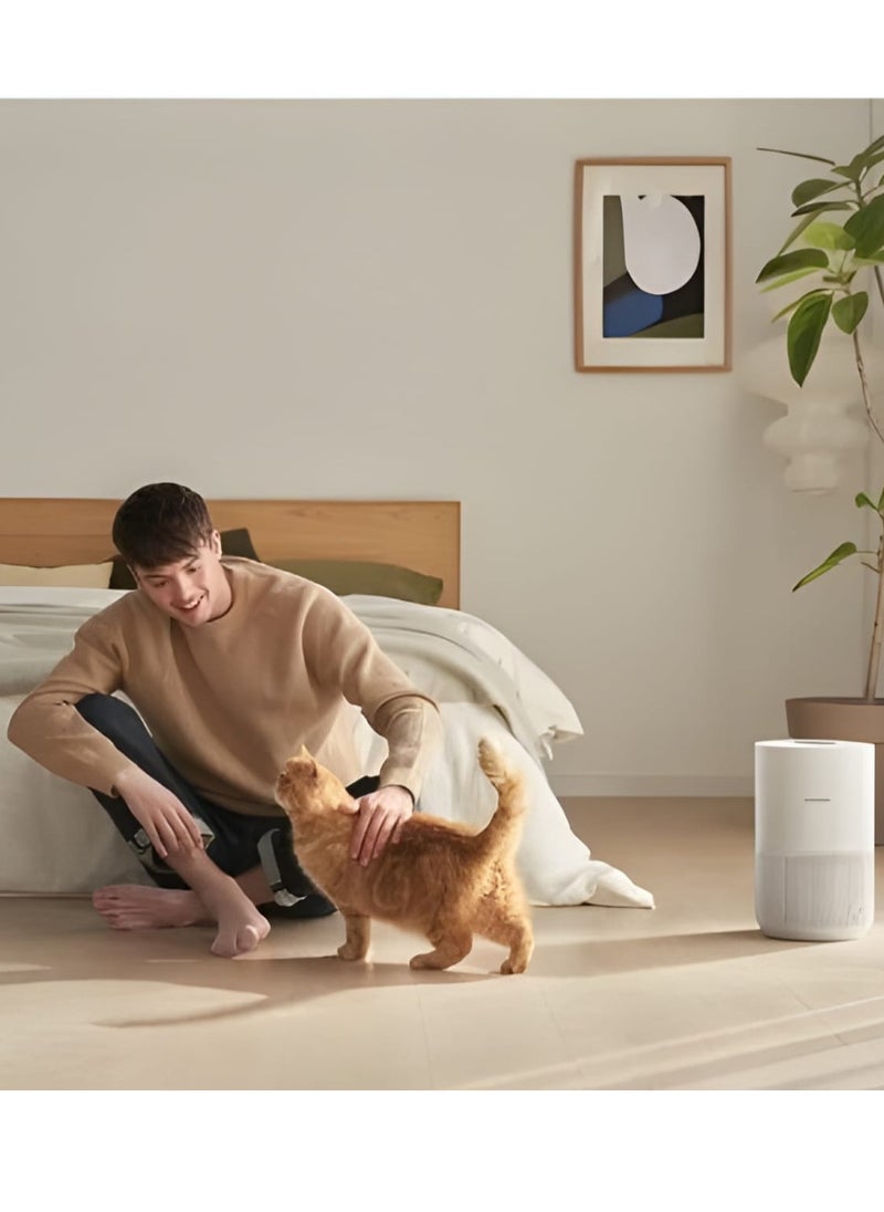 Air Purifier 4 Compact Smart  BHR5860EU – Powerful & Quiet Air Purifier with 99.97% Filtration, Smart App Control, Real-Time Air Quality Monitoring Low Noise & Energy Efficient Design – White AC-M18-SC White