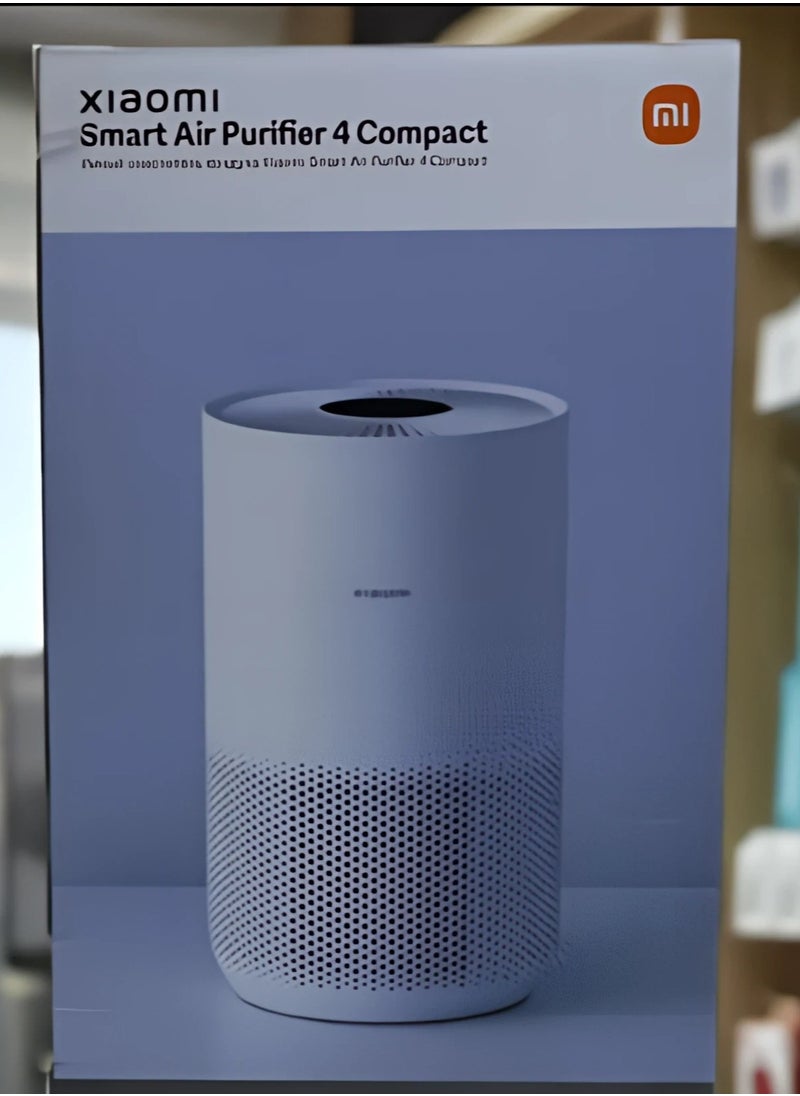 Air Purifier 4 Compact Smart  BHR5860EU – Powerful & Quiet Air Purifier with 99.97% Filtration, Smart App Control, Real-Time Air Quality Monitoring Low Noise & Energy Efficient Design – White AC-M18-SC White