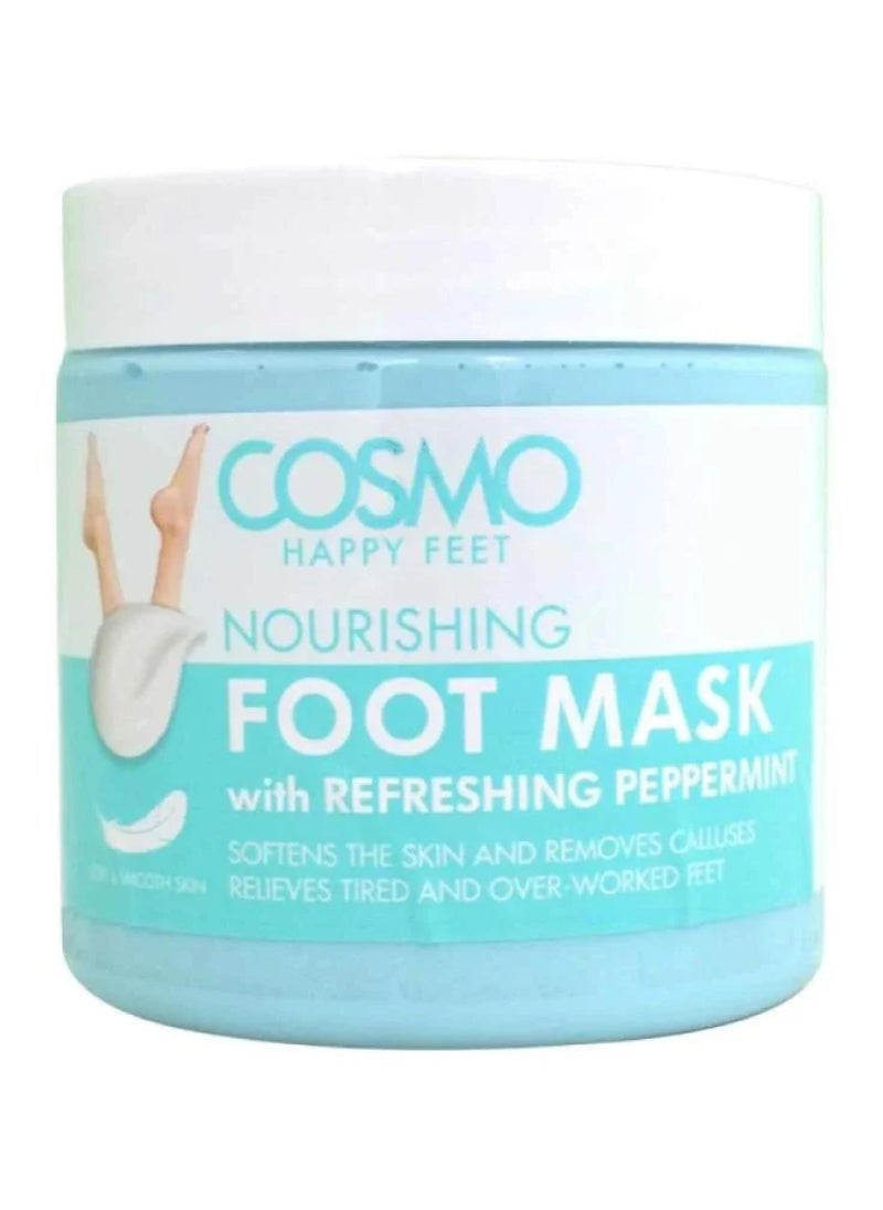 COSMO Cosmo Nourishing Foot Mask with Refreshing Peppermint 625G 