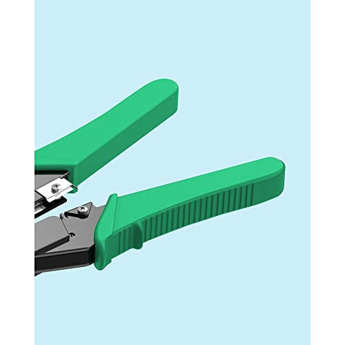 VIVOCH RJ45 RJ12 RJ11 Modular Crimper for Cat5 Cat5E Cat6 Cat6A 8P/6P Ethernet Cable Plugs Network Connectors Strip Cut and Crimp Tool - Image 3