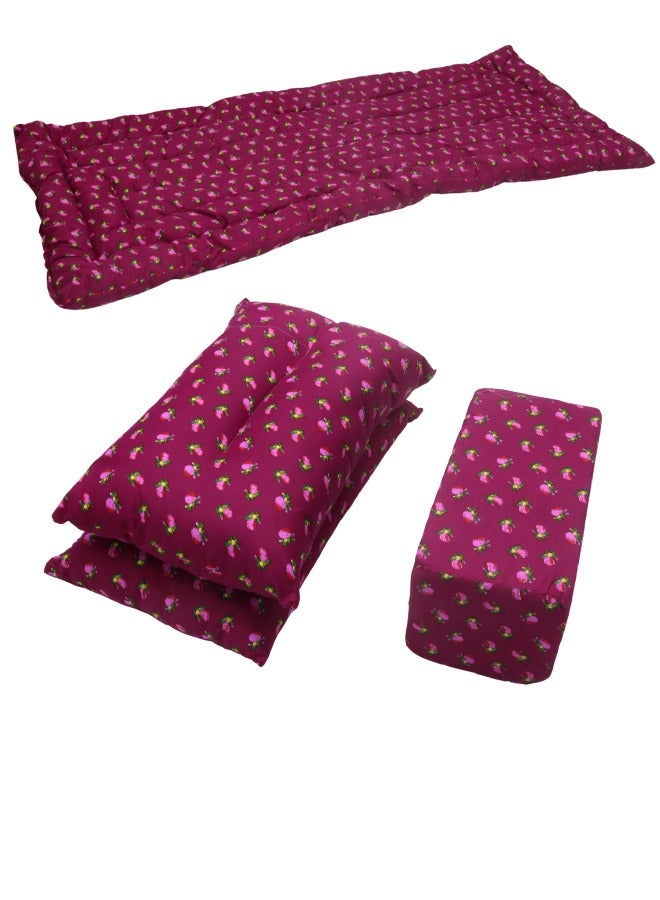 سمارت هوم طقم جلسة أرضية فاخر ٤ في ١ – مجلس عربي تراثي، طقم كنب أرضي، مفروشات للمجالس والاستراحات - Image 2