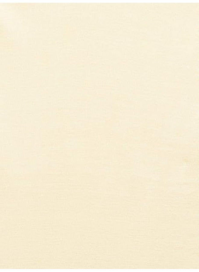 Jersey Stretch Shailah Hijab – Soft Muslim Islamic Arab Scarf in Cream, Ideal Headscarf Abaya Shawl - Image 4